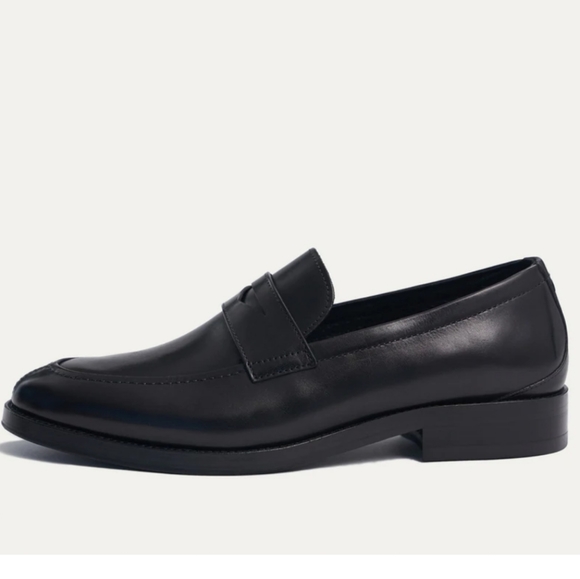 Allen Edmonds Other - Allen Edmonds ‘Presidio’ Black Leather Penny Loafers